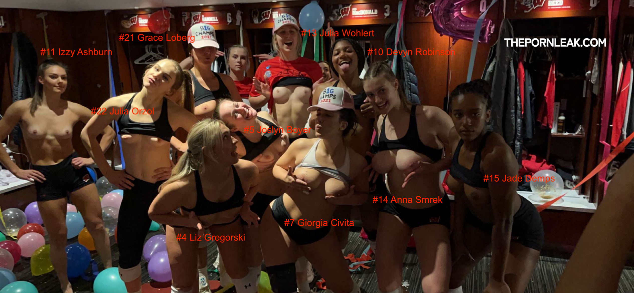 Wisconsin Volleyball Nude Laura Schumacher Leaked17