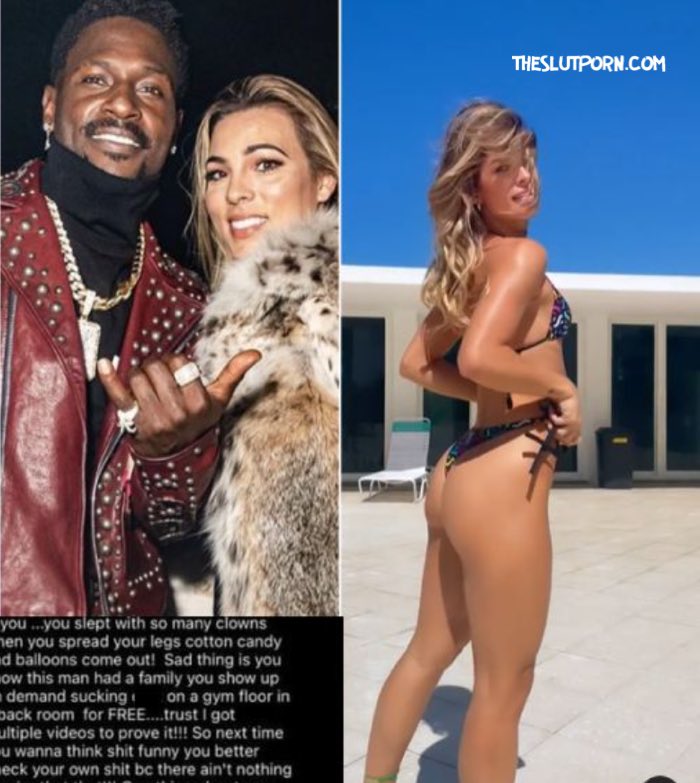 Antonio Brown Nude Having Sex With Baby Mama Chelsie Kyriss On Snapchat8